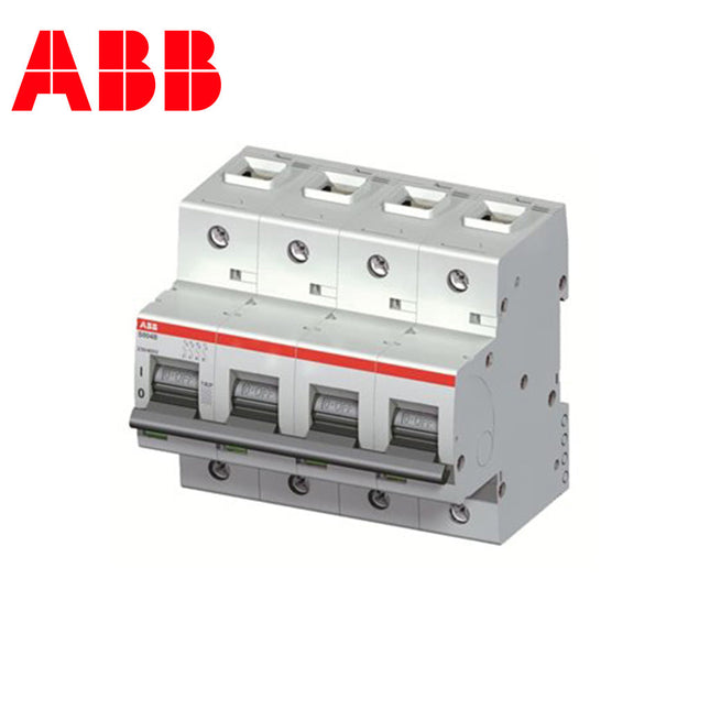 ABB MCB S294 C80 4P 10KA 80A | GHS2942001R0804 | دجنتور صناعي على سكة