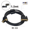 GZ VGA monitor Cable | VGA Male to DVI-D Male | 1.5mt | HOY001603