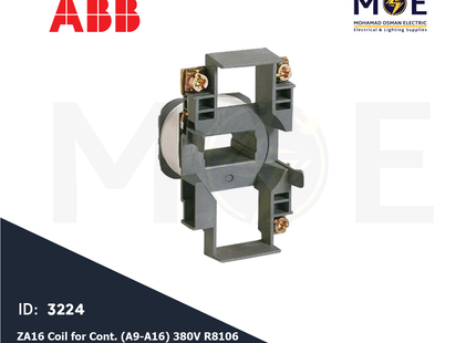 ABB ZA16 Coil (A9-A16) 380V 50Hz R816106 | 1SBN151410R8106 | بوبين كونتكتور