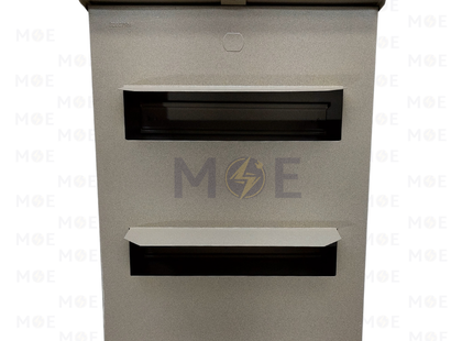 Electra Panel Board SM Siemens/Omega Rail 370x300x65mm 2Rx12module 24mod. | تابلو حديد اشتراك سكة اوميغا