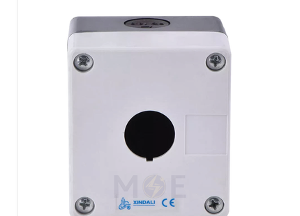 Xindali Control Box Push Button IP54 1Hole 22mm | LAY5-BEN01 BP01 BE01P CA-BX | علبة ظاهرة