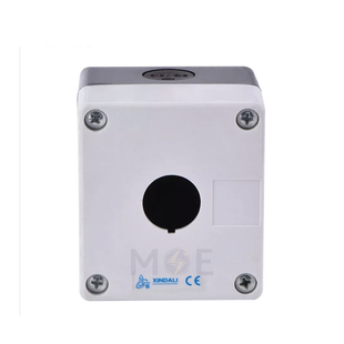 Xindali Control Box Push Button IP54 1Hole 22mm | LAY5-BEN01 BP01 BE01P CA-BX | علبة ظاهرة