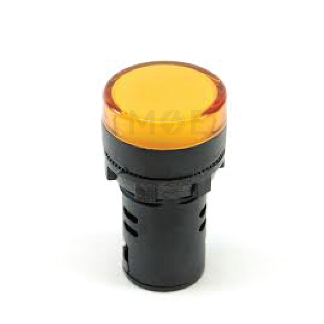 ORIENT Pilot Light / signal Lamp Yellow AC/DC 24V 22mm | Temoin 22mm AD22-24V YL | لمبة اشارة اصفر