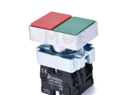 Xindali Push Button N/O + N/C 22mm | XB2-BL8325 | كباس مجوز