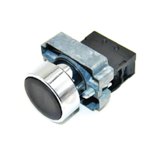 ORIENT Push Button with Auxiliary BA21 BLACK NO 22mm | LAY5-BA21 | كباس اسود