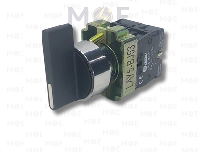 Orient Selector Switch NO/NO 22mm M-0-M | LAY5-BJ53 | مفتاح مع مارش