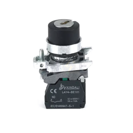 Xindali Selector Switch+key NO 22mm 0-1 | BG21