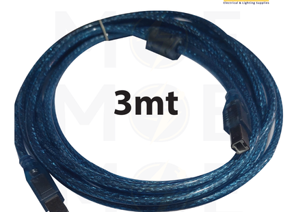 USB Cable | 2.0 USB B Male to USB B Male 3mt | وصلة يو اس بي