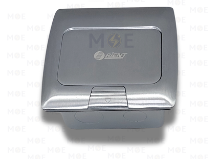 ORIENT Floor Box Soft Pop-up 3module | FLS-18L | علبة ارض مثلثة