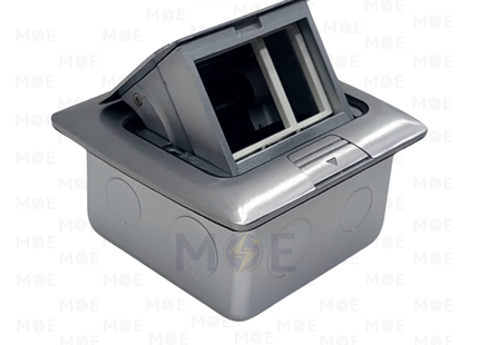 ORIENT Floor Box Soft Pop-up 3module | FLS-18L | علبة ارض مثلثة