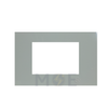 G-TECH Cover Plate Square for F-Series White 3module | F003