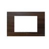 G-TECH Cover Plate Square for F-Series ( A011-1/ Wood Grain ) 3module | F013