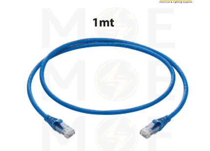 NOVA CAT6 UTP Network Patch Cord Cable 1mt | وصلة باتش كورد