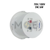 Nova Recessed Mounted Speaker Round White 70V100V 3W6W 3.8inch (9.7cm) Cut-Out  JL-803 سبيكر مدور مخفي ابيض