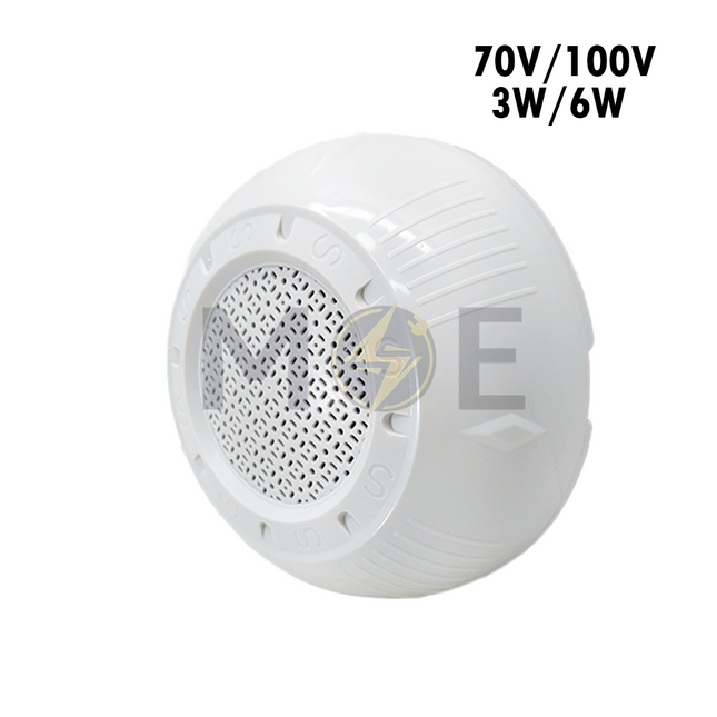 Nova Surface Mounted Ceiling Speaker Round White 70V100V 3W6W  JL-804 سبيكر مدور مخفي ابيض