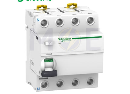 Schneider Acti9 iID RCCB AC-Type (IEC61008) 4P 63A 30mA | A9R41463 | دجنتور ديفرنسيال - قاطع دفرنسيال