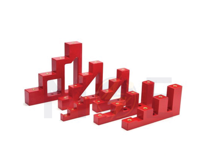 Orient busbar Isolator/Insulator Bar Stairs 5x5cm | CT04-50 | عازل بار نحاس للتابلو مدرج