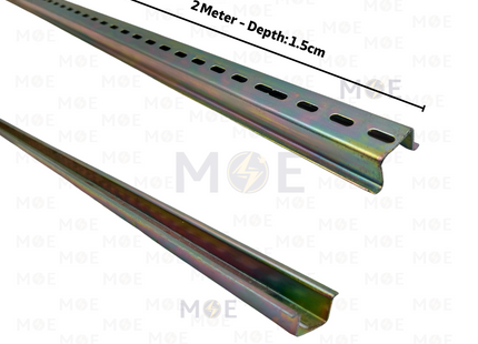 Orient DIN Rail Omega Deep for MCB 2mt HGK-01 | سكة اوميغا عميقة