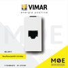 Vimar Neve Telephone Socket | Phone jack RJ11 6/4 white | 09320/H09320.01