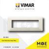 Vimar Plana Cover Plate technopolymer Beige 7module | 14657.03