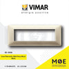 Vimar Plana Cover Plate technopolymer Matt Cherry Wood 3module | E14653.06CP185M