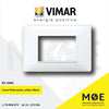 Vimar Plana Cover Plate technopolymer White 3module | 14653.01