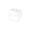 Vimar Neve name Plate push button white 1P NO 10A | 09050 كباس جرس باسم فتحتان ابيض