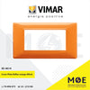 Vimar Plana Cover Plate Reflex orange 4module | 14654.48