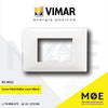 Vimar Plana Cover Plate Reflex snow 3module | 14653.41