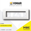 Vimar Plana Cover Plate Reflex snow 7module | 14657.41