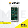 Vimar Plana Two interlocked switches NO+NO pushes w 10A 1P | 14062