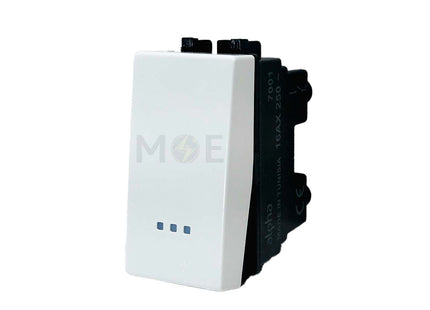 4048-STIEL SERIE ALPHA switch+ lamp 1P 16A 1module | ST 077001L