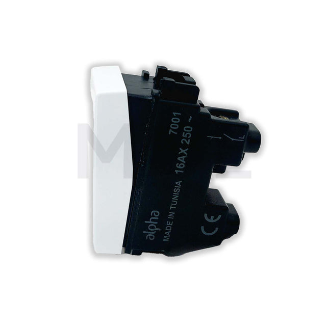 4048-STIEL SERIE ALPHA switch+ lamp 1P 16A 1module | ST 077001L