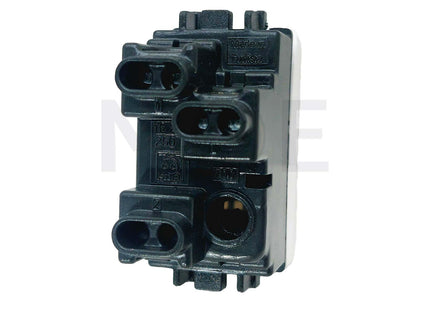 4048-STIEL SERIE ALPHA switch+ lamp 1P 16A 1module | ST 077001L