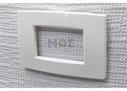 STIEL SERIE 6000 cover plate White 3module | 06 605/03W | بلاك مثلث ابيض