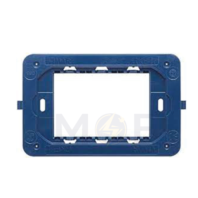 Vimar Arke Mounting Frame +screws 3module | 19613 | شاسي مثلثة