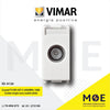 Vimar Plana Coaxial TV-RD-SAT 5-2400MHz 10db Socket Single Connection Outlet white | 14300.10