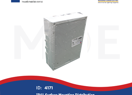 Marlanvil IP41 Surface Mounting Distribution Box Rectangle 200X150X60mm | 930.1.060 | علبة مربعة ظاهرة عش النحل
