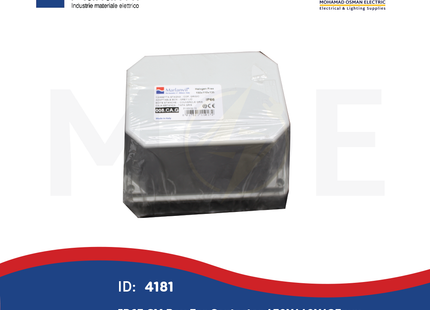 Marlanvil IP65 Sealed Surface Mounting Box For Contactor 150X110X135mm | 008.CA.G | علبة ظاهرة