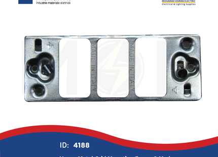 Marlanvil Venus Metal Grid Mounting Frame 3module | 1363 | شاسي مثلثة حديد