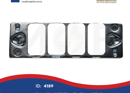 Marlanvil Venus Metal Grid Mounting Frame 4module | 1364 | شاسي مربعة حديد