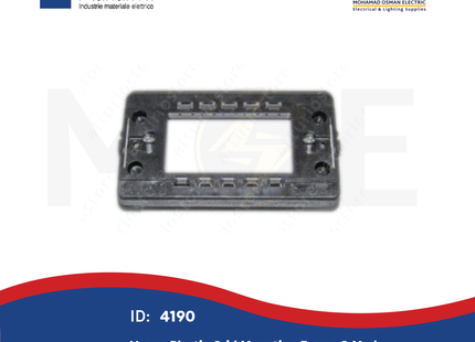 Marlanvil Venus Plastic Grid Mounting Frame 3module | 1803 | شاسي مثلثة بلاستيك