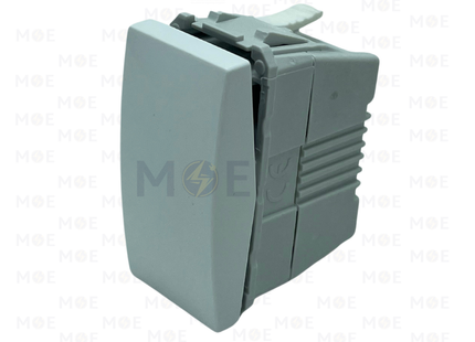 Schneider Unica 2Way Screwless Switch White 10A 1P 1module | MGU310318 | مفتاح دركسيون ابيض