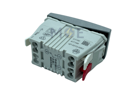 Schneider Unica 2Way Screwless Switch Silver 10A 1module | MGU310330 | مفتاح دركسيون فضي