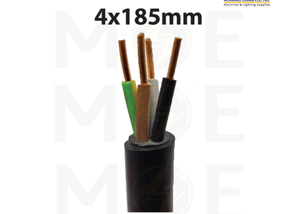 Liban Cables Power Cable Multi Core 600/1000V Black | NYY 4x185mm | كابل قوة اسود