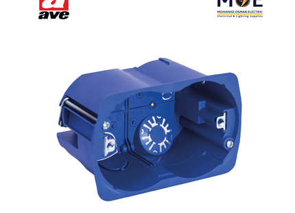 Ave SPA Flush Mounting Box For Hollow Wall 3module | 253CG | علبة مخفية مثلثة للجفصين