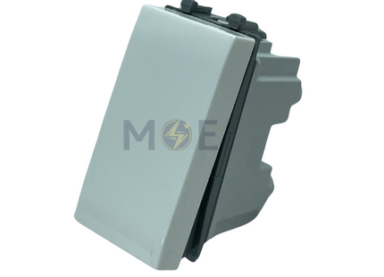 Ave Domus 1Way Switch White 1P 10A 1module | 441001/10A | مفتاح مفرد ابيض