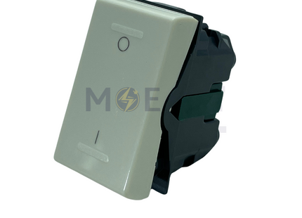 Ave SPA 1Way Switch Ivory 2P 16A 0-1 | 45910 | مفتاح مفرد خطين عاجي