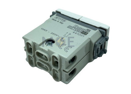 Ave SPA/Domus 2Way Switch White 1P 10A 1module + Central Off | 441051 | مفتاح دركسيون ابيض