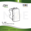 Meta Two Way Switch White 1P 16A 1 Module | 43B002 مفتاح دركسيون ابيض